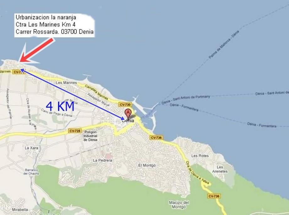 LA NARANJAA primera linea de PLAYA con WIFI y PARKING GRATIS Dénia Esterno foto