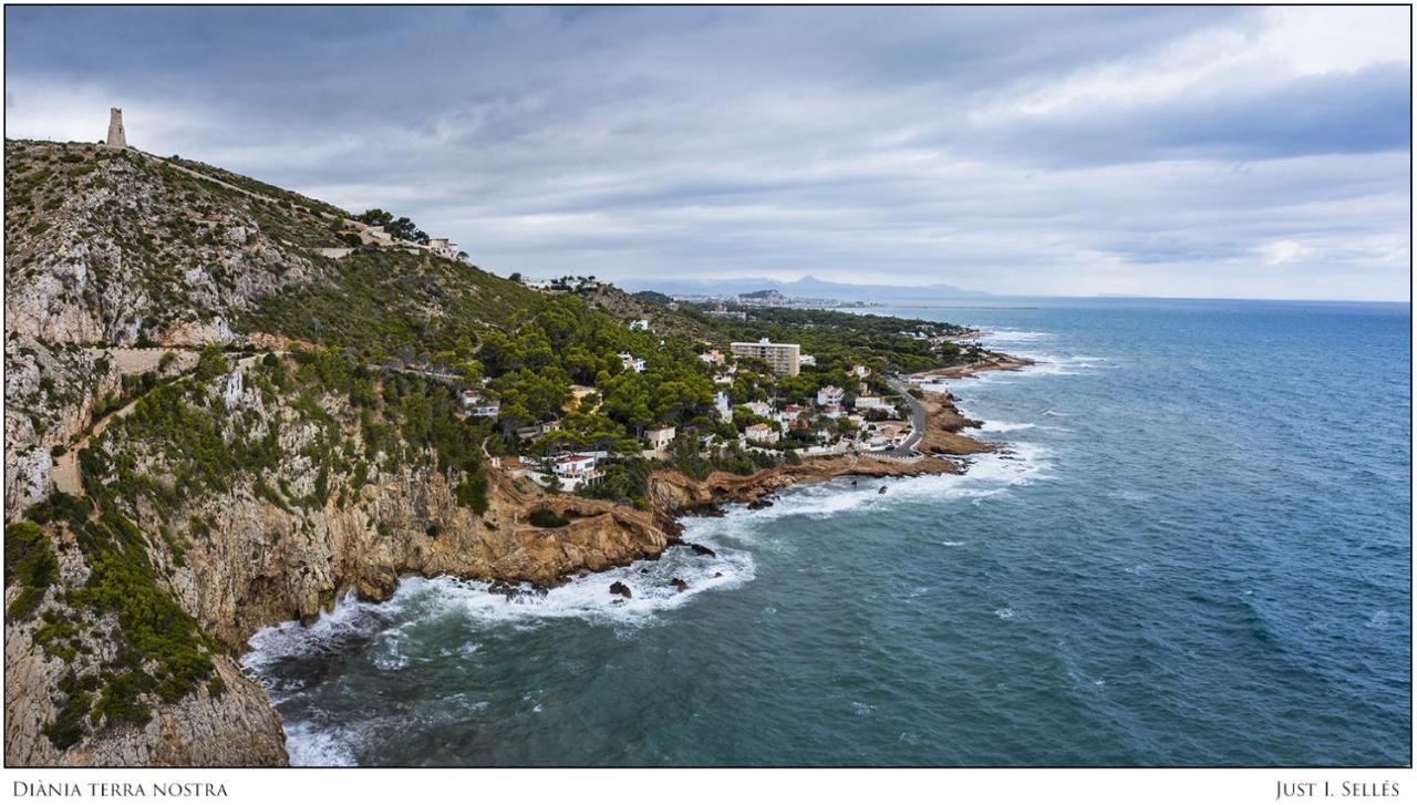 LA NARANJAA primera linea de PLAYA con WIFI y PARKING GRATIS Dénia Esterno foto